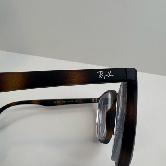 FRAMES ONLY - RayBan RB7046 5365 Tortoise shell full rim eyeglasses 51•18•140 - Picture 9 of 15